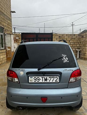 Аксессуары и тюнинг: Daewoo Matiz hatchback - Rəng: açıq boz - Kuzov: 5 qapı, arxa şüşədə — 1
