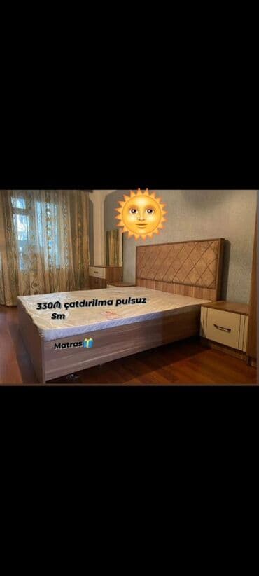 Yeni, İkinəfərlik çarpayı, Matras ilə