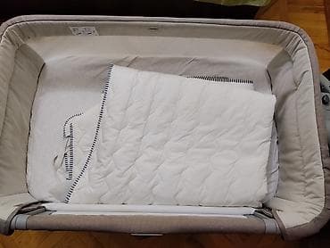 mebel original: Chicco Next2Me tipli beşik/yan beşik - Brend: Chicco - Rəng: bej-boz — 2