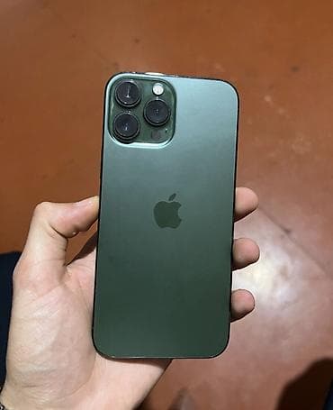 IPhone 13 Pro Max, 128 GB, Yaşıl, Zəmanət, Simsiz şarj, Face ID lalafo.az -da IPhone 13 Pro Max, 128 GB, Yaşıl, Zəmanət, Simsiz şarj, Face ID