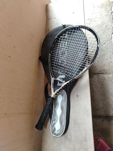 gips baş: Wilson nCode tennis raketi - Brend/model: Wilson nCode (ram üzərində — 3