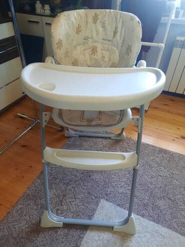 детский компьютерный стул: Uşaq yemək stulu - Yumşaq, naxışlı oturacaq və bel dəstəyi; arxada — 1