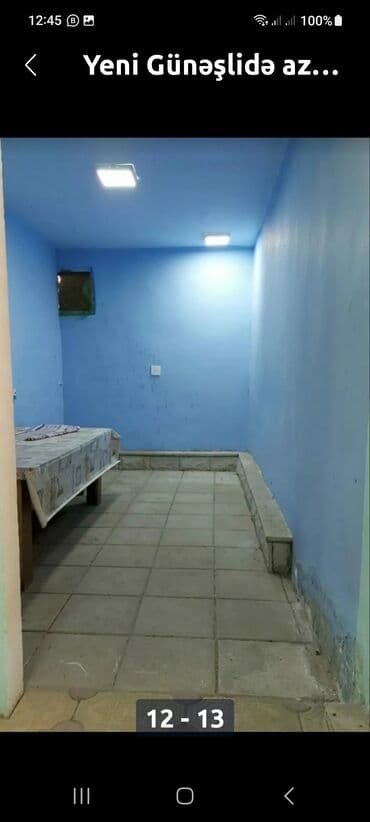 ayaqyolu: 4 otaq bir zaldı.Ayaqyolusu və çöldə 6 kvadrat yeri var.Hazırda dərzi — 6