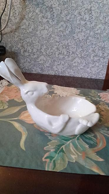 Fiqurlar: Fiqur, Keramika, rəng - Ağ — 3