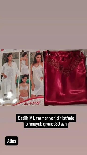 kiqurum qadın pijamaları: Gecəliklər — 1