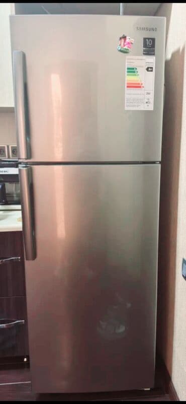 uz qrxan: İşlənmiş 2 qapılı Samsung Soyuducu Satılır, rəng - Qara, Təkərli — 1