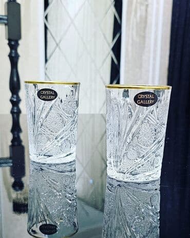 pol eskisi: Çay dəsti, Şüşə, 6 nəfərlik — 1