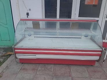 Biznes üçün avadanlıq: Soyuducu vitrin – geniş həcmli, şüşə önlü və qabarıq (kombi) dizayn — 1