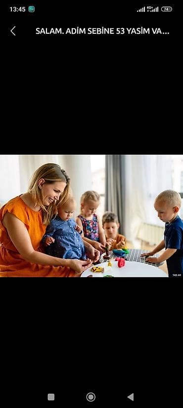 daye axtaranlar: Uşaq baxıcısı xidməti Ev şəraitində peşəkar qayğı və nəzarət 1–6 yaş — 1