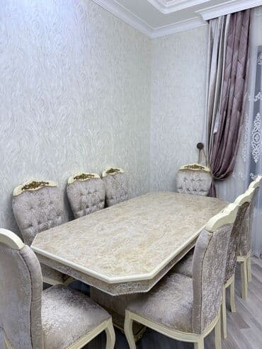 stol stul satilir: *Sada* masa desti8 oturacaqlar yenidən secilmir700 azn Ünvan :Bine — 1