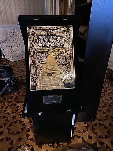 allah dini sekiller: Məhsul: Qızılı naxışlı dini tablolu dekorativ panel/qutu Təsvir: - — 1