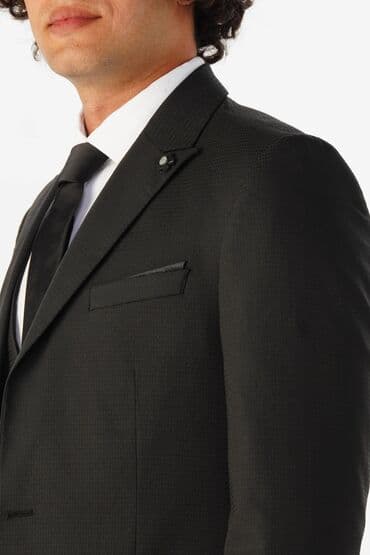 kişi ucun klassik qara kostyum: Kostyum, Demisezon, rəng - Boz — 2