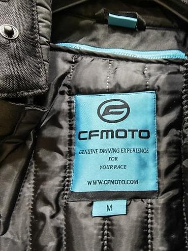 moto duqa: CFMOTO motosiklet gödəkçəsi – ölçü M - Rəng: boz/qara, sinə və — 3