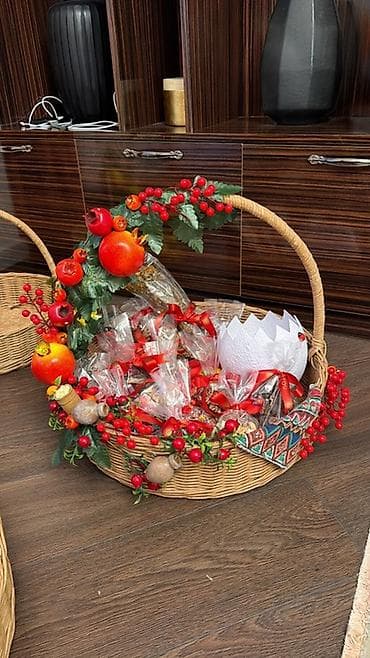 qara saça refle: Buketlər, səbətlər — 5