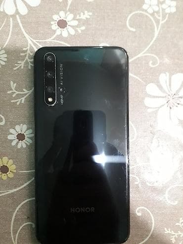borofone be28 plus: Honor 20, 128 GB, rəng - Qara, İki sim kartlı — 1