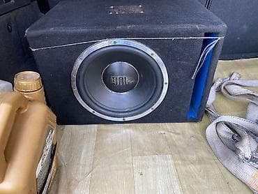 Автоэлектроника: Avtomobil üçün bas sistem komplekti - Subwoofer: JBL qoşqu qutusunda — 3