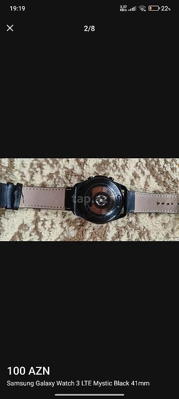 sud ceken aparat: İşlənmiş, Smart saat, Samsung, Suya davamlı, rəng - Qara — 8