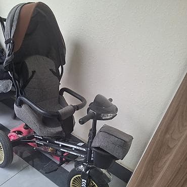 Электротранспорт: Uşaq üçtəkərli velosipedi (valideyn idarəetməsi ilə) - Rəng: qara — 2