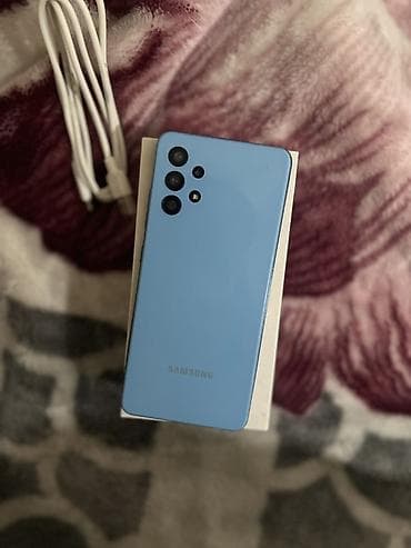 samsung a10s ekran: Samsung Galaxy A32, 128 GB, rəng - Qara, İki sim kartlı — 6