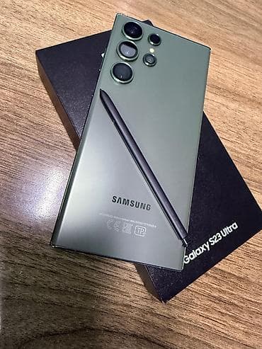 samsung galaxy a20 ekran: Samsung Galaxy S23 Ultra, 256 GB, rəng - Yaşıl, İki sim kartlı — 2