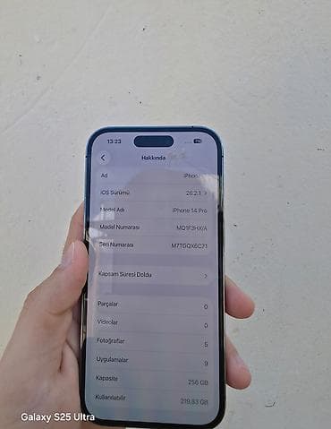 iphone 6 kreditle: IPhone 14 Pro, 256 GB, Deep Purple, Simsiz şarj, Face ID — 2