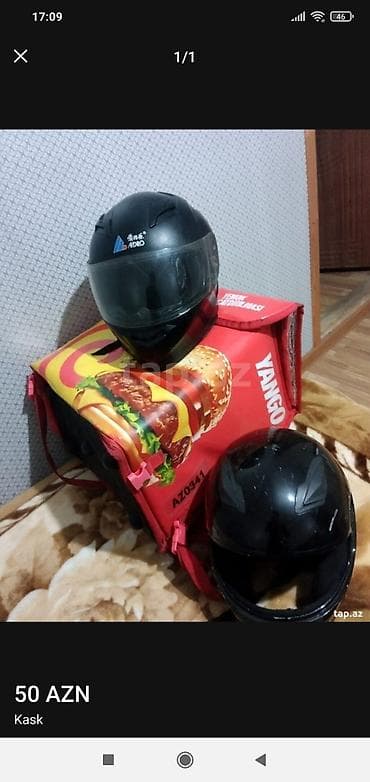 651 motor: Məhsul: Motosiklet kaski və yeməkdaşıma çantası seti

hamsi 20 manat — 1