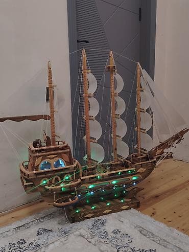 Əl işi gəmi satılır çox münasib qiymətə 800azn real alıcıya endirim