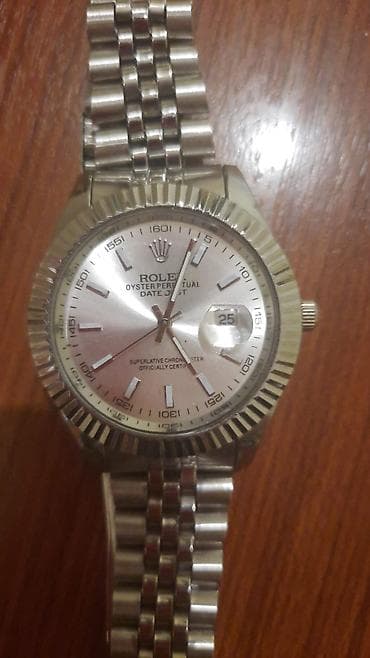 Новый, Наручные часы, Rolex, цвет - Серебристый — 1