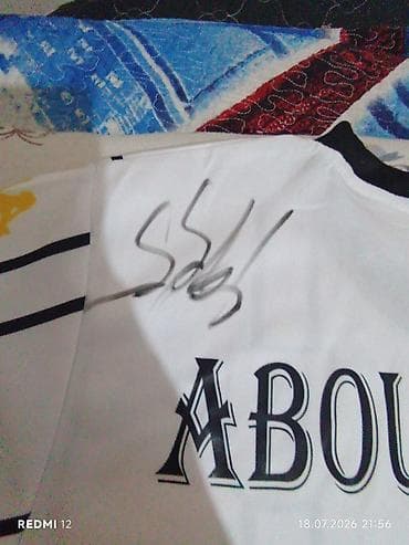 Личные вещи: Məhsul: Futbol köynəyi – “ABOUBAKAR” 45 arxa yazılı, ağ rəngdə Neftçi — 2
