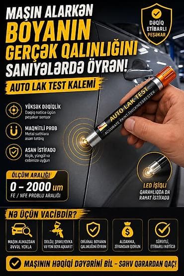 suret paneli: Auto Lak Test Kalemi – avtomobil boyasının qalınlığını saniyələrdə — 1