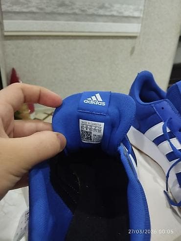 mavi ayaqqabılar: Adidas Run 50s idman ayaqqabısı - Model: adidas Run 50s (etiket — 4