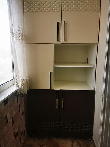 Mətbəx mebeli dəsti - Dizayn: L formalı, müasir üslub. Aşağı tumbalar