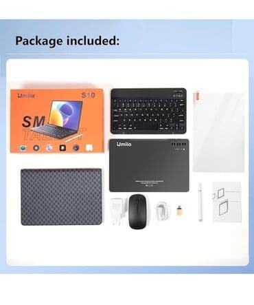 Ноутбуки: UmiiO S10 planşet seti Xüsusiyyətlər: - Geniş ekranlı Android planşet — 2