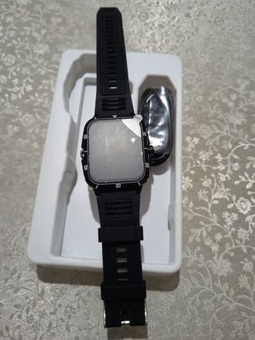 Smart saat, Smart, Sensor ekran, rəng - Qara