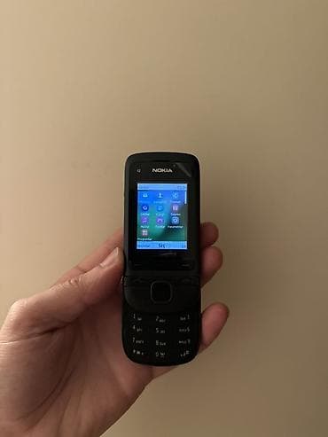 printer telefon: Nokia C2, rəng - Qara, Düyməli — 2