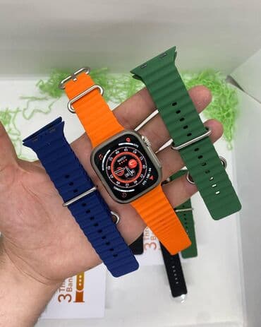 ct8 max smart watch: Yeni, Smart saat, Apple — 4