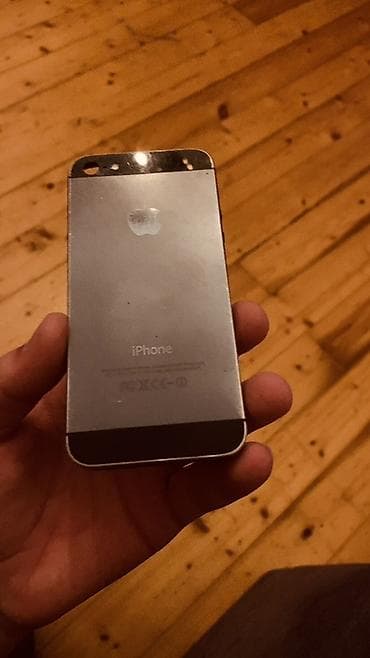 ayfon 5 zapcaz: Apple iPhone 5/5s korpusu – ehtiyat hissəsi - Arxa qapaq və orta — 1