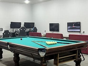Mar Mardan - Tam ölçülü klassik bilardo masası: taxta karkas, möhkəm