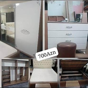 İkinəfərlik çarpayı, Dolab, Termo, 2 tumba, Yeni