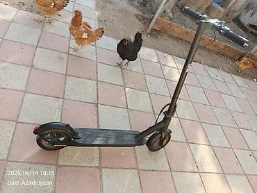 Elektrik skuter – şəhər daxili rahat gediş üçün Xüsusiyyətlər: - — 3