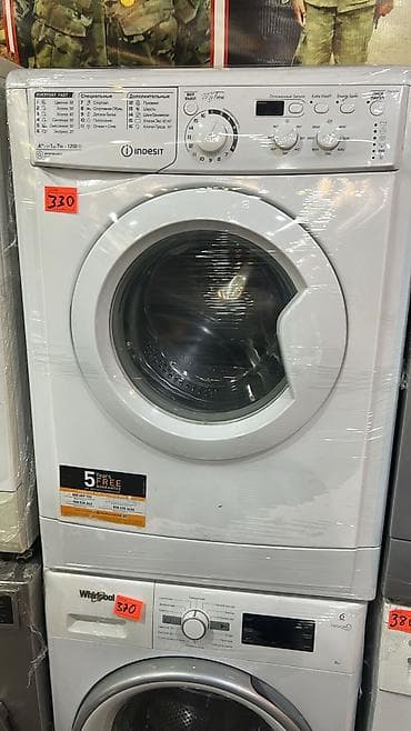 pad 7: Paltaryuyan maşın Indesit, 7 kq, Avtomat, Qurutmasız — 1