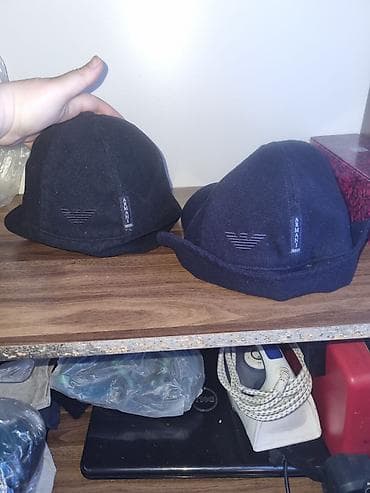 Original ARMANI JUNIOR İki ədəd “AJ” loqolu kepka. Bir ədədi qara — 5