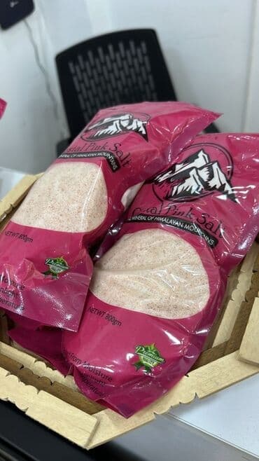 şəkər yemi: Məhsul: Himalayan çəhrayı duz – Crystal Pink Salt Qablaşdırma — 1