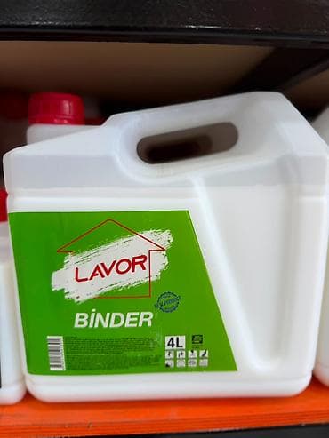 Lavor Binder – su əsaslı bağlayıcı/astarlayıcı məhlul. 4 litrlik at lalafo.az Lavor Binder – su əsaslı bağlayıcı/astarlayıcı məhlul. 4 litrlik