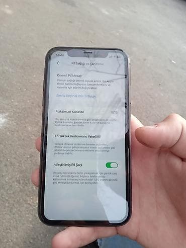 apple 11 ikinci el: IPhone 11, 64 GB, Qara, Face ID — 5