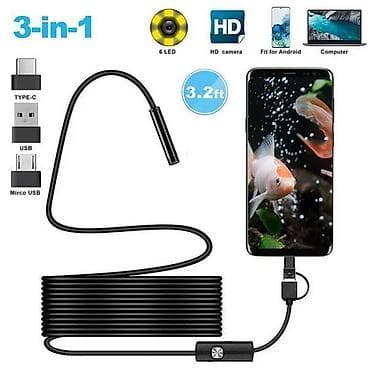 plesdeyşin 5: Endoskop kamera "AN100 Yumuşaq kabel" 3.5Metr Endoskop kamera AN100 — 2