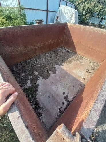 морозильная камера для мороженого бу: Metalkonstruksiya konteyner/küpə - Material: qalın poladdan qaynaq — 5