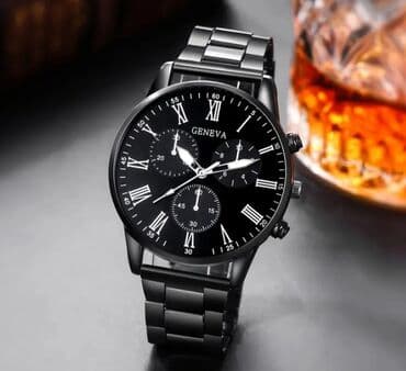 купить мужские часы в баку: Geneva kişi qol saatı — 1