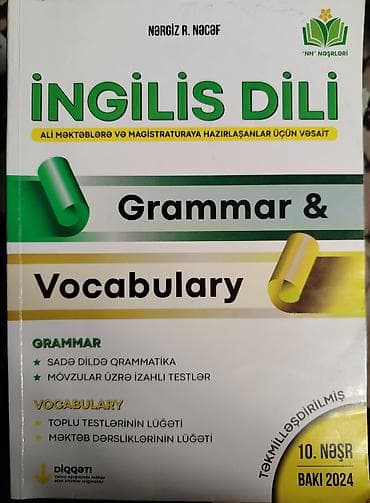 Kitab yeni vəziyyətdədir, çox səliqəli işlənib, istəyənə kitabın