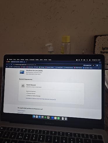 Apple MacBook M1 8 GB ram 256 hafıza. Türkiye'de hala garantisi devam — 7